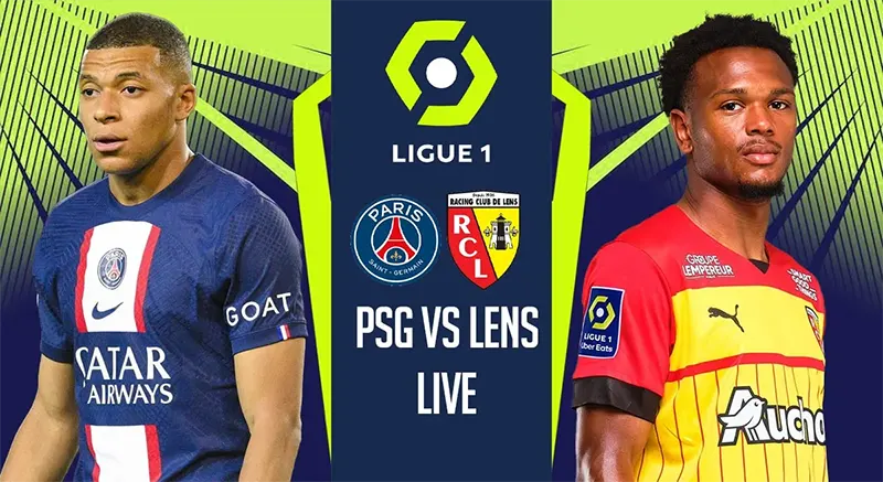 Link trực tiếp PSG vs Lens, 2h 27/08/2023